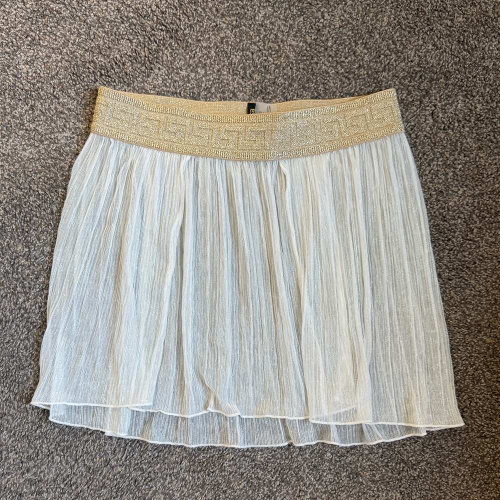 Dolcessa angel Divina Greek Key Skirt mini